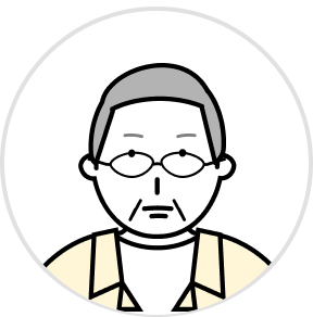 男性のイラスト